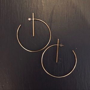 K/LLER Collection Large Lined Hoops